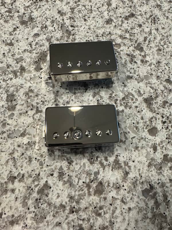 Gibson Burstbucker 1 and 2 Pickup Set 2026 - Chrome image 1