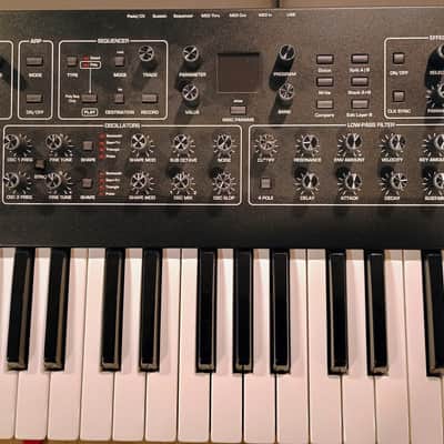 Sequential Prophet Rev2 61-Key 16-Voice Polyphonic Synthesizer 2018 - Present - Black with Wood Sides image 3