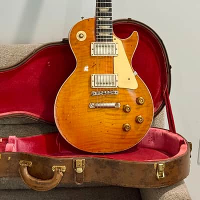 Gibson Custom Shop Les Paul Standard R9 (1959 reissue) Heavy Relic Tiger Burst with custom PAFs! image 10