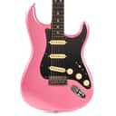 Fender American Ultra Stratocaster Bubble Gum Metallic w/Ebony Fingerboard & Anodized Black Pickguard (CME Exclusive) (Serial #US23062046)