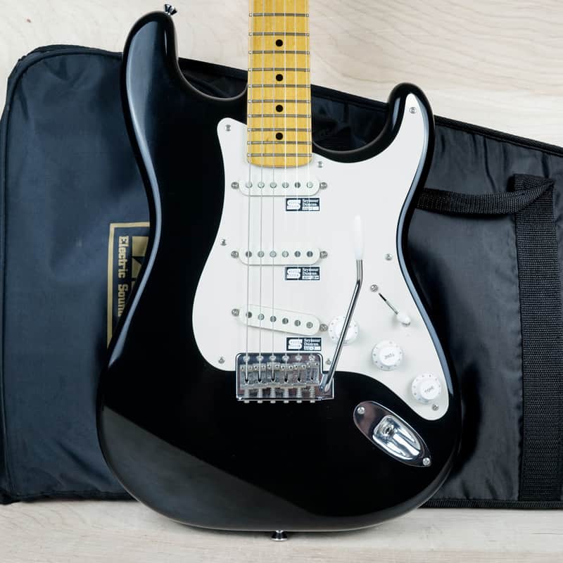 Edwards E-SE-100M/LT MIJ 2013 Black Seymour Duncan Pickups Lacquer Touch Finish ESP Japan w/ Bag image 1