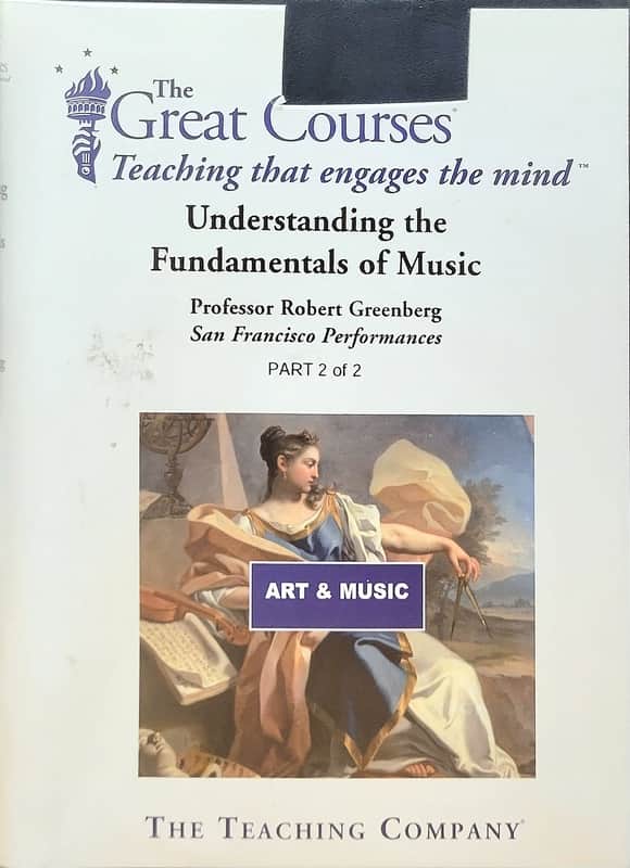 (USED DVD) Understanding the Fundamentals of Music (2 DVD SET) The Great Courses image 1