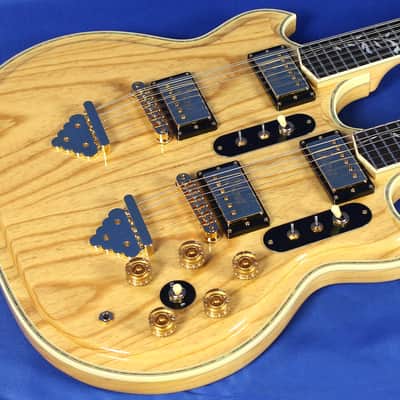 2006 Ibanez Japan 2670 Artwood Twin Neck Double-Neck Electric Guitar #11/45 image 4