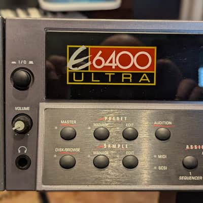 E-MU Systems E6400 ultra w/ SCSISD & Massive Library image 2