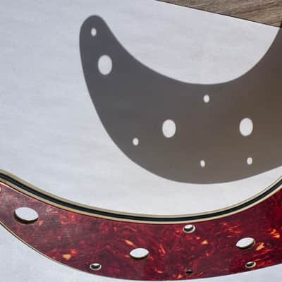Fender Precision 60 thru 71 Tortoise USA avri 62 vintage pickguard image 2