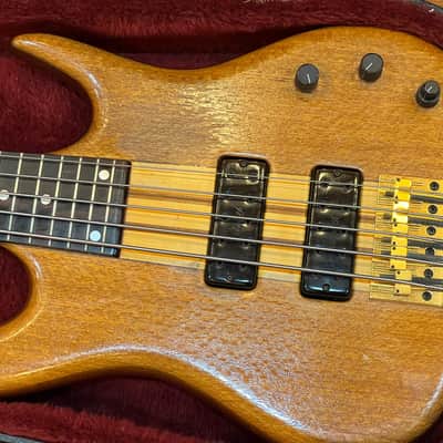1990 Ken Smith BT5 Lacewood Walnut Mahogany 5 String Bass image 2