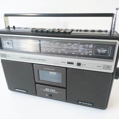 Grundig RR 720 Vintage Boombox Cassette Player Portable Radio - Works Perfectly image 1