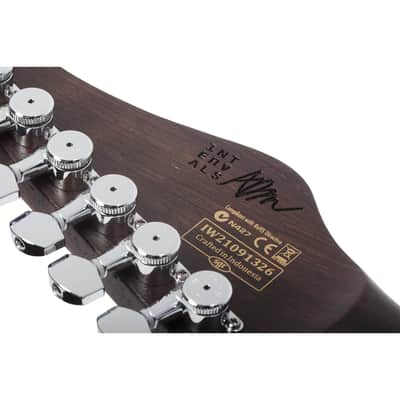 Schecter Aaron Marshall Signature 7-Strings - Macassar Ebony Fingerboard, Cobalt Slate image 5