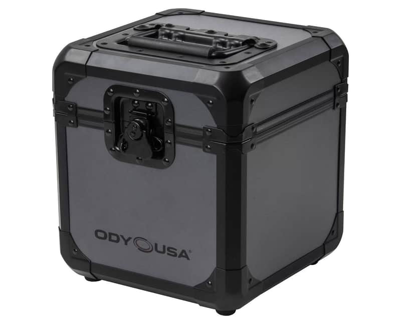 Odyssey K7060BLG KROM Series Record Case for 60 7" Vinyl Records (Black/Gray) image 1