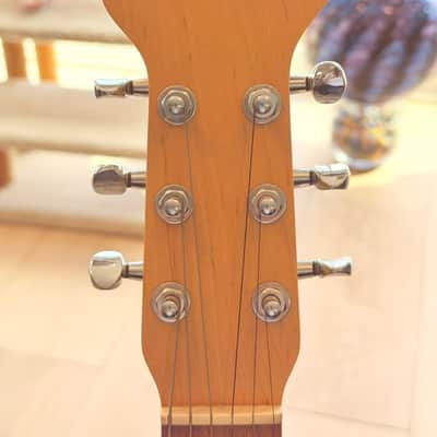 Jerry Jones Baby Sitar - Coral image 5