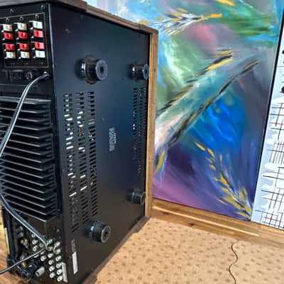 sansui 9090 db vintage stereo Integrated Amplifier receiver Silver Audiophile image 15