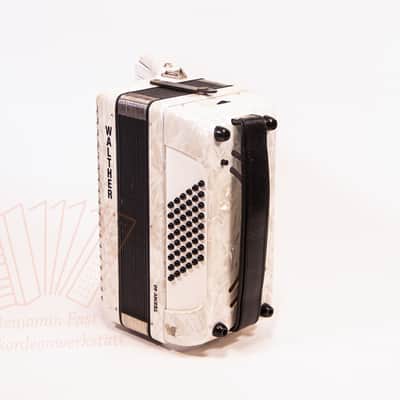 Accordion Walther Teeny 48 white used image 2