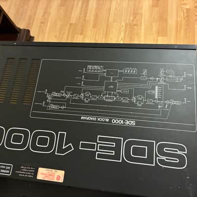 Roland SDE-1000 Digital Delay 1983 - 1989 - Black image 4