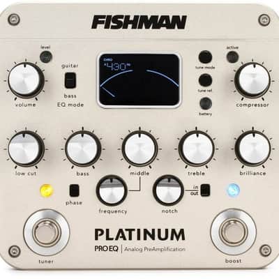 Fishman Platinum Pro EQ/DI Analog Preamp Pedal image 2