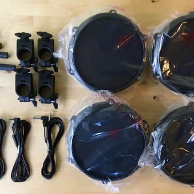 NEW Set of 4 Alesis Turbo/Nitro Express 8" 1-Zone Mesh Drum Pad Sets (READ COMPATIBILITY) image 3