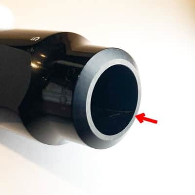 YANAGISAWA [Slightly Damaged - Special Price!!] Yanagisawa "Opening: 5" Soprano Saxophone Mouthpiece, Rubber Finish [Year-End Clearance Sale] image 2