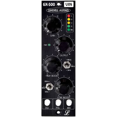 Lindell Audio 6X-500VIN 500-Series Preamp & EQ image 2