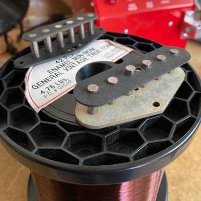 General Vintage Tone Telecaster pickups set hand made pre cbs Premium Master set 2020 Grey botton image 10