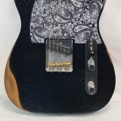 Mint Fender Brad Paisley Esquire Electric Guitar, Maple Fingerboard, Black Sparkle, w/Gig Bag image 6