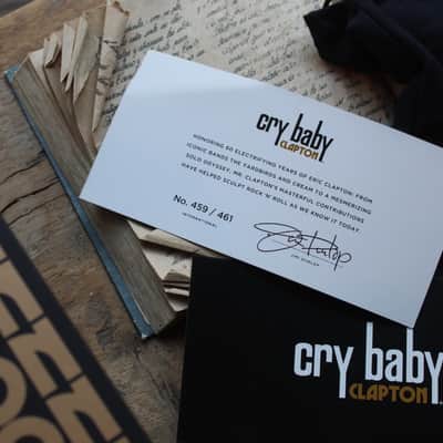 DUNLOP "EC95G Eric Clapton Signature Cry Baby Wah Gold" image 9