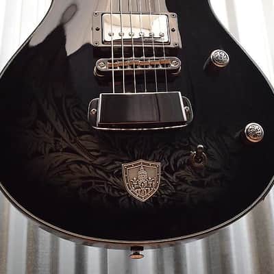 Hagstrom Three Kings Limited Edition Ultra Swede ULSWE-3KG Guitar Black #065 image 3