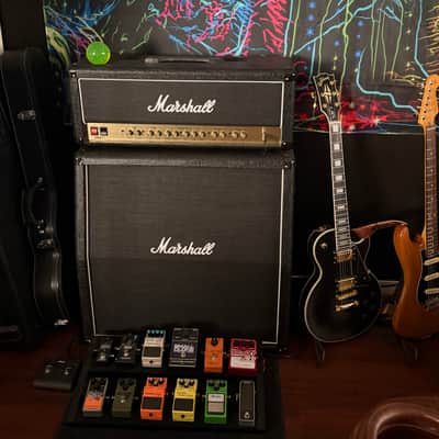 Marshall DSL 100HR & MX412AR Half Stack Package (Includes Footswitch & Premium Speaker Cable) - Brand New Condition image 2