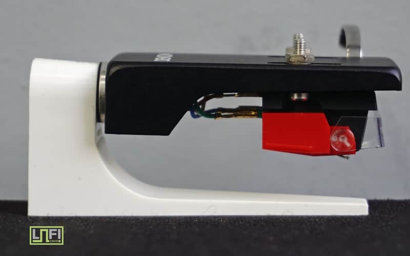 Audio Technica AT100E Cartridge & Denon Headshell For Turntable Tonearm image 1