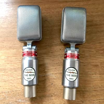 Reslo/Xaudia 'The Beeb' vintage ribbon microphones (pair) 1960's image 1