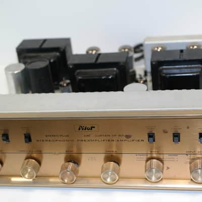 Rare Pilot 246 "Curtain Of Sound" Stereo Integrated Amplifier - Fully Restored, Plug And Play Ready, image 6