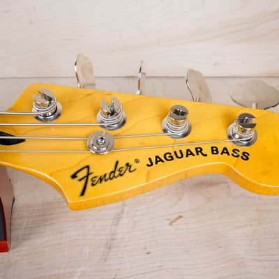 Fender JAB-97EQ Jaguar Bass CIJ 2006 Black Crafted in Japan w/ Bag image 3