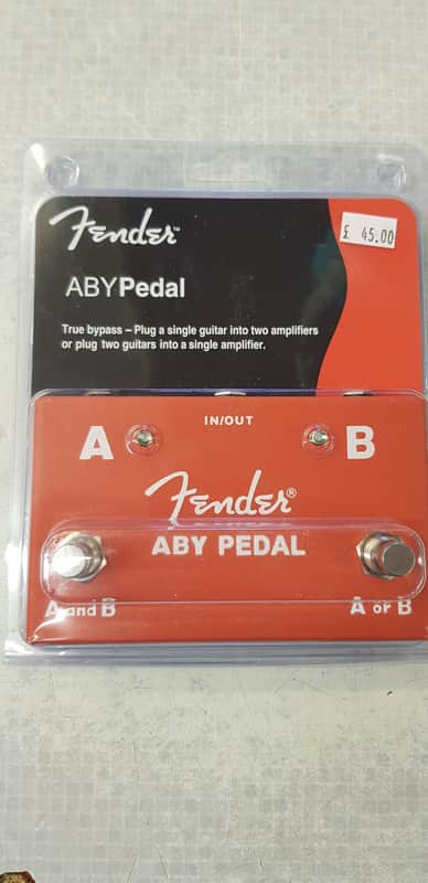 Fender 2-Switch ABY 2010s - Red image 1