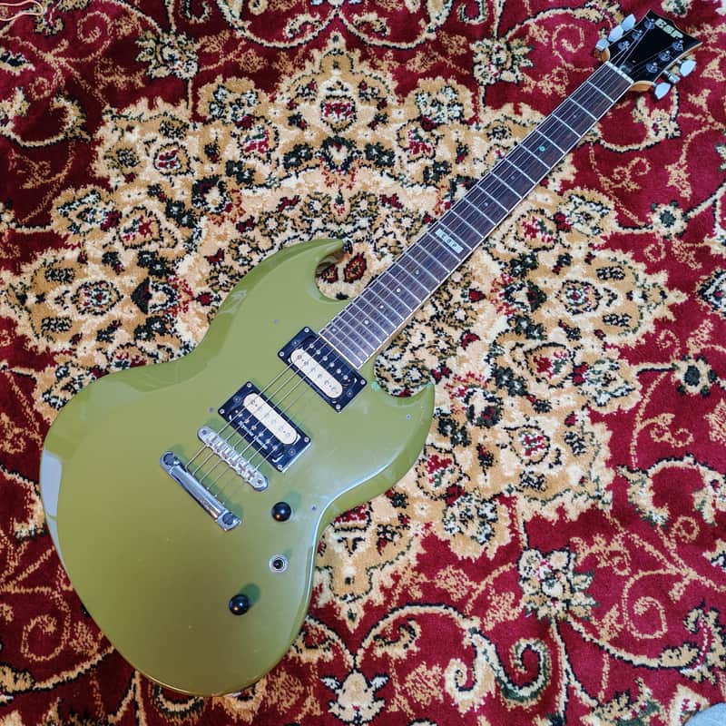 ESP VP-200 モスグリーン viper 2000 ESP VIPER VP-200 Moss Green 2nd Version, MIJ JAPAN | Reverb