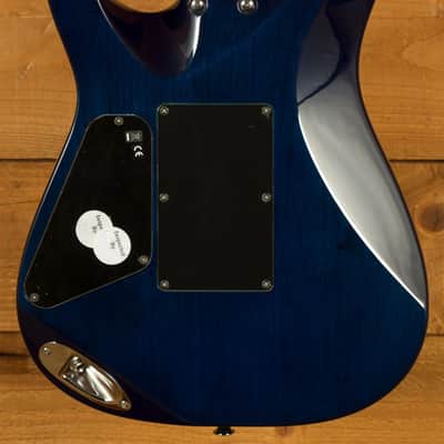 Charvel Pro-Mod Plus DK24 HH 2PT EB QM - Ebony - Chlorine Burst image 4
