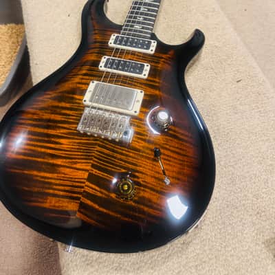 PRS Studio 10-Top 2023 - Black Gold flame image 4