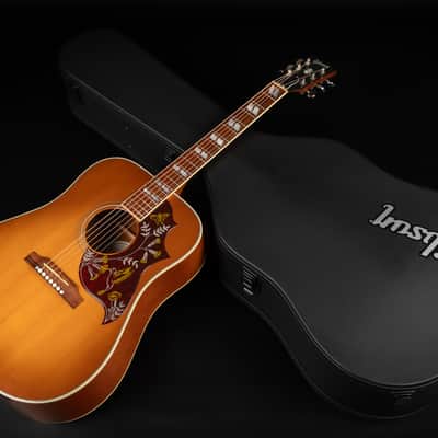 2015 Gibson Hummingbird Standard - HCS Heritage Cherry Sunburst | USA All Solid Square Shoulder Dreadnought Acoustic Guitar L.R. Baggs Pickup | CoA OHSC image 25