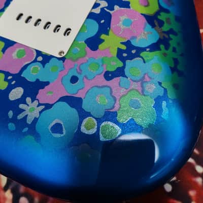 *NEW IN BOX* 2025 Fender Japan Limited Edition Stratocaster Blue Flower - low tariffs image 15