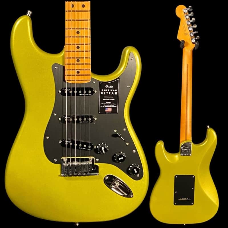 Fender American Ultra II Stratocaster Maple Fingerboard - Solar Flare image 1