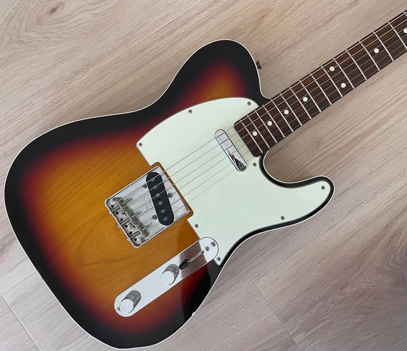 Fender MIJ Traditional '60s Telecaster Custom - 3-Color Sunburst image 1