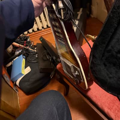 Kamico Vintage lap steel guitar 50s - Sunburst image 7