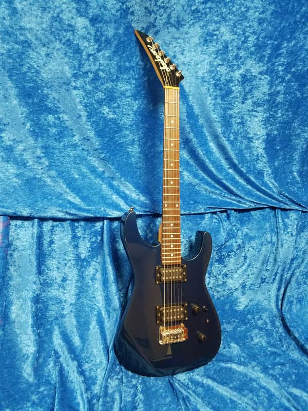 Jackson JS20 Dinky Reverse Korea 1998 Blue Metallic CLEAN! image 1