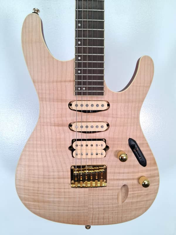 Ibanez SEW761FM-NTF Standard 2021 - 2023 - Natural Flat image 1