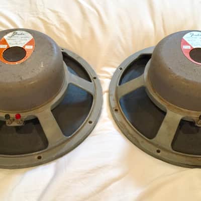 Vintage JBL/Fender D120F 12” Guitar Speakers as used by Eddie Van Halen! image 3