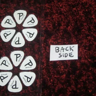 new in package (old stock) A+ Perri's Leather Ltd. / Perri's 12 Pack Of Guns N Roses Guitar Picks - Med Gauge - Celluloid Plastic, 351 shape - but slightly curved (LP12-GNR1) LP12GNR1 image 5