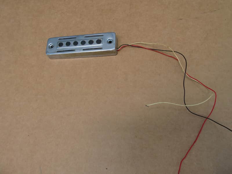1960s Silvertone 1418 Guitar Bridge Pickup Strong 6.48K Teisco National image 1