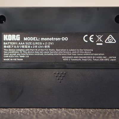 Korg Monotron Duo Analogue Ribbon Synthesizer image 5