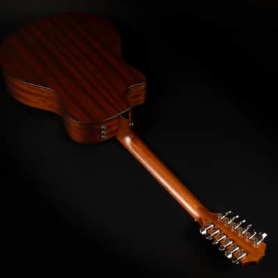 2017 Taylor 356ce with ES2 Electronics - Natural | USA All Solid Grand Symphony Acoustic Guitar Cutaway Pickup | OHSC image 14