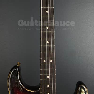 Fender Custom Shop Masterbuilt Greg Fessler 63 Stratocaster Relic  2025 -  3 Tone Sunburst (COD 2143UG) image 11