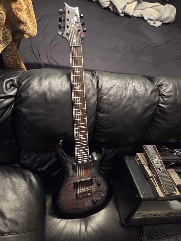 PRS SE Mark Holcomb 2017 - 2022 - Holcomb Blue Burst image 1