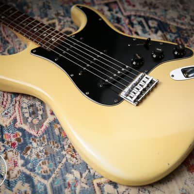 1977 Fender USA Stratocaster Hardtail White image 8