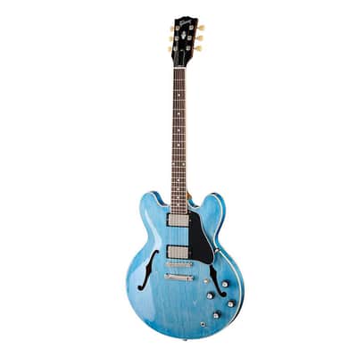 Gibson ES-335 Ocean Blue image 1